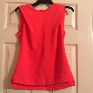 Ted Baker London Highlighter Pink/Coral Top